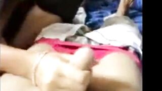 Malaysian Girl Aisyah Sucks and Jerks Off