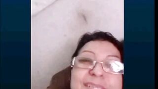 Brazilian MILF Flashes on Webcam