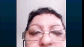 Brazilian MILF Flashes on Webcam