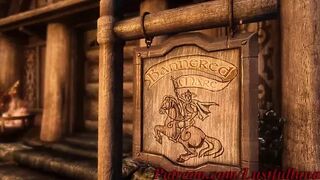 The inn hand fucked by the strange warrior