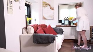 Auntjudys - Your 53yo Mature BBW Landlady Katherina Sucks Your Cock (pov)