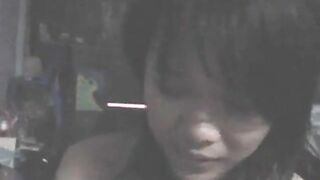 Amateur Asian Endures Painful Anal Sex