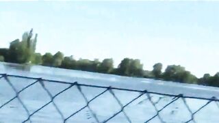 Öffentliches Sex -Abenteuer: Deutsche Blonde Babe maskierte Mission