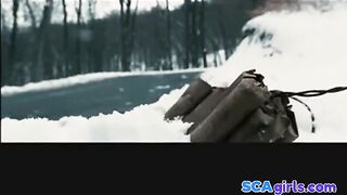 Natassia Malthe Steamy Softcore Sex och Kissing Scene