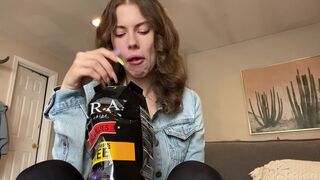 MissIvyDoll - Smoking   Snacking