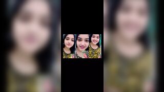 Jija Sali Instagram Video Call Sex chat, live showing boobs and Rosy Pussy, Tight pussy xxx video