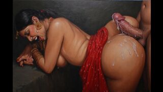 Tight virgin pussy fucked in bathroom hot teen girl enjoying her wet pussy licked and fucked