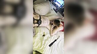 Sky cam MILF fucking