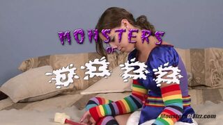 Cute teen punished by big cock