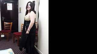 Iranian Girl Dancing at Home