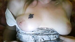 Young Aussie Blonde Brooke Fucks Herself with Huge Black Dildo