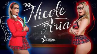 TeamSkeetAllStars - Nicole Aria - August Spotlight: Ready to Go Back to School? Nicole’s Fucking Lessons Are in Session