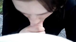 Outdoor Amateur Blowjob