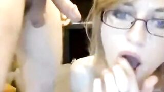 ATM Blowjob and Anal on Webcam