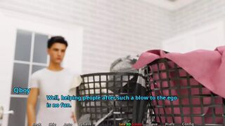 Masturbating in Bathroom and caught by stepsis.