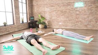 Yoga Hot MILF Milk Leaking And Get A Hard Fuck