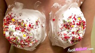 Big Tits German MILF's Easter Treat