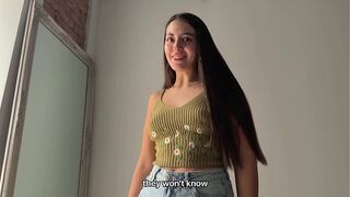 "I Will Tell Parents About Tattoo" Step Brother Fucked Step Sis But It Was Only Temporary Tattoo...