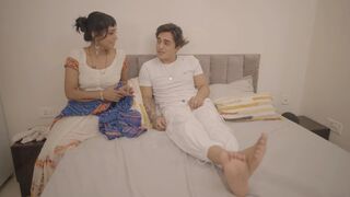 Seeing the sexy maid, Malik became in the mood and started having sex with the maid Hard Fucking With Hindi Audio