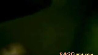 Asian Babe's Blowjob in the Storeroom