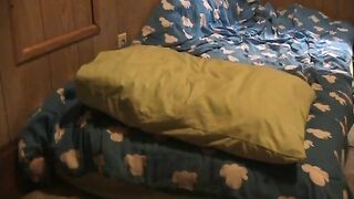 Spanking Myself to Orgasm on Webcam