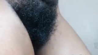 Hairy Webcam Girl from Brazil