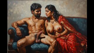 Girlfriend sharing her new boyfriend to her stepmom