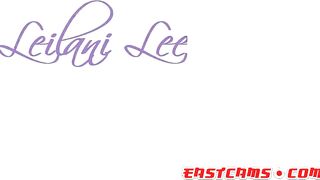 Leilee Tries on Sexy Lingerie, Teasing with Her Big Asian Boobs