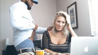 Big-Titted European MILF Office Adventure