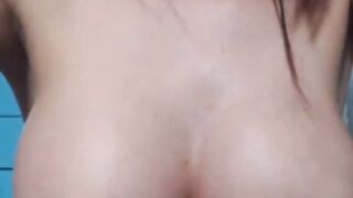 Busty Babe fingering her pussy and loves it