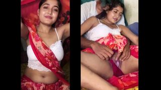 My lovely step sister fingered & dropped juice during makeup