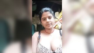 Village aunty figure showoff
