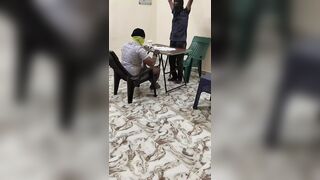 Husband and Friend Blindfolded Tricked and Fucked Wife