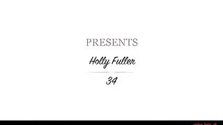 Big-Nipped Blonde MILF Holly Fuller Plays with Her Tits