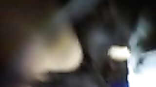 My horny wife gets her hairy pussy licked by my friend black