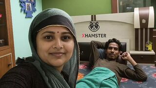 Pakisthani Village Stepsister Hot Romantic With kiss By -Snapchat143