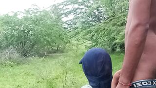 Desi Village Bhabhi's Hot Fuck in the Jungle