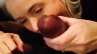 Hot Girl Blows Huge BBC