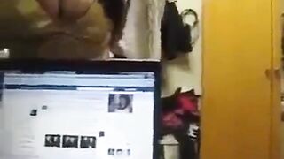 Arab MILF with Big Tits Dances at Home