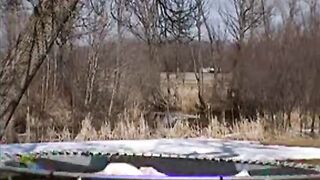 Outdoor Trampoline Orgasm