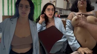 Real estate agent and real estate ends up accepting a hardcore sex offer!