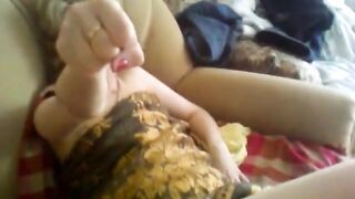 Blonde MILF Lena's Homemade Fun Video