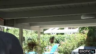 Fucking my Neigbours wife tight Pussy Interracial