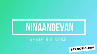 College babe with small tits rides and takes cumshot on ass