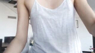 Hot Babe's Pussy Banged Hard by Boyfriend on Webcam