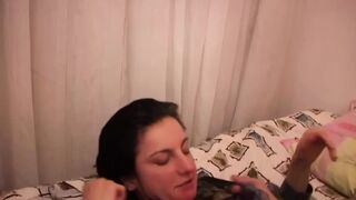 Ilkay Gets a Huge Load on Her Face and in Her Ass