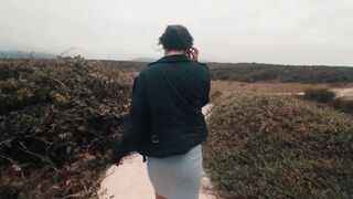 Busty Latina Doing Hard Work