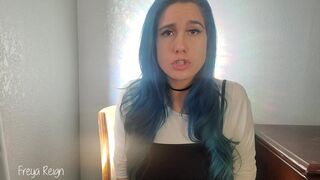 Freya Reign - Jerk Off While Your Family Visits