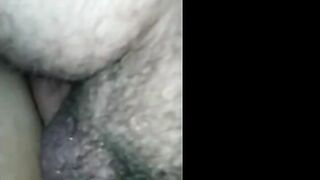 Fucking My Indonesian GF's Hairy Pussy