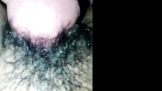 Fucking My Indonesian GF's Hairy Pussy